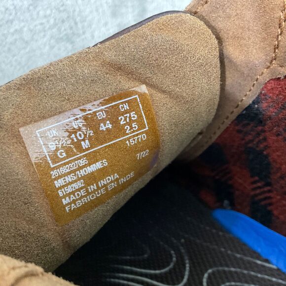 Collection by Clarks 15770 Leather Men’s 9.5 Lace Up Brown Desert Chukka Boots - Picture 11 of 13